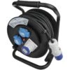 CEE-Schuko Kabelhaspel 3x1.5mm 25M 2 CEE-Schuko Kabelhaspel 3x1.5mm 25M -Beste Kampeer Winkel CEE Schuko Kabelhaspel 3x1.5mm 25M