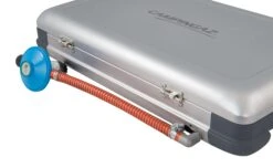 Campingaz Camping Kitchen 2 Cv -Beste Kampeer Winkel Campingaz Gasbarbecue Camping Kitchen 2 CV achterkant gasslang