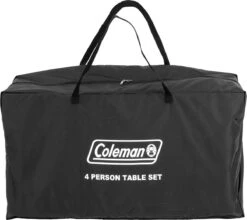 Coleman Campingtafel Met 4 Stoelen -Beste Kampeer Winkel Coleman campingtafel met 4 stoelen opbergtas