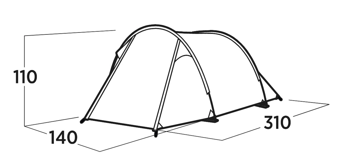 Easy Camp Tent Hemsedal 2 4 Easy Camp Tent Hemsedal 2 - Afbeelding 2