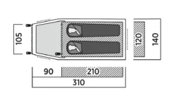 Easy Camp Tent Hemsedal 2 11 Easy Camp Tent Hemsedal 2 -Beste Kampeer Winkel Easy Camp Hemsedal 2 3