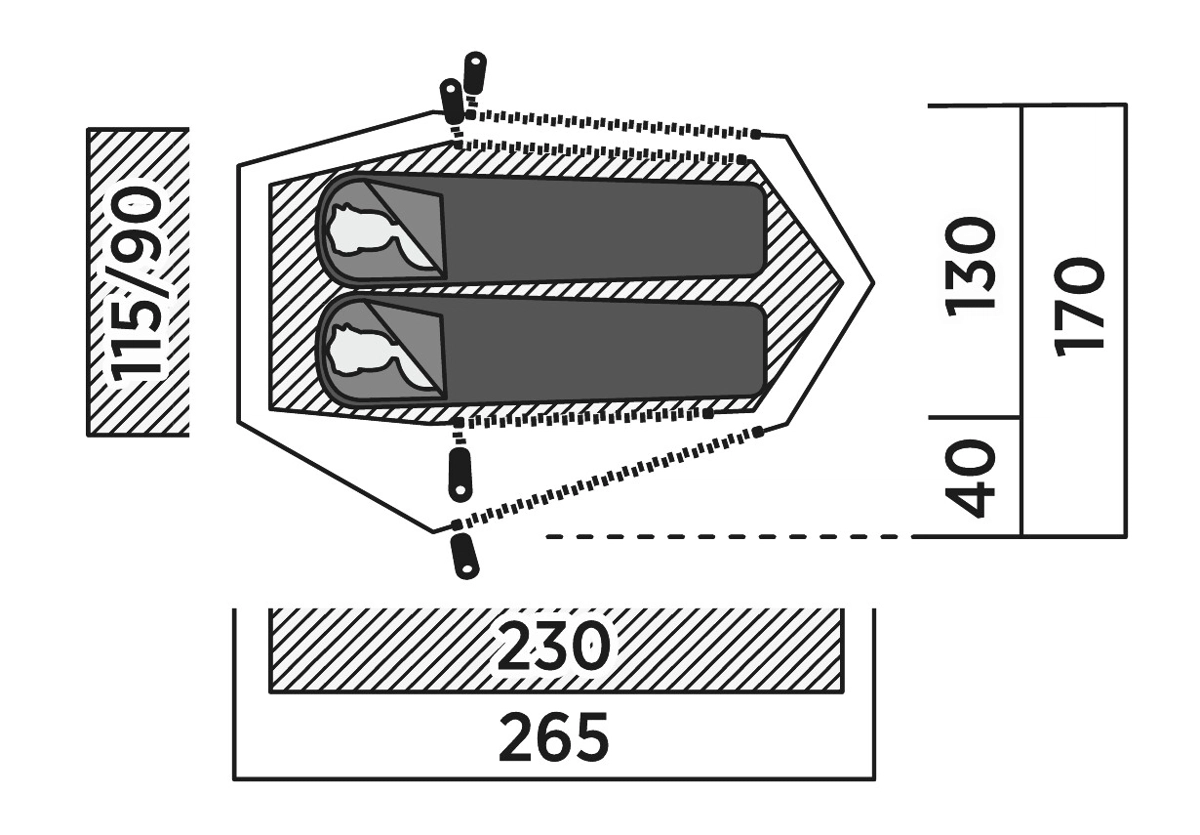 Easy Camp Tent Sarek 2 5 Easy Camp Tent Sarek 2 - Afbeelding 3