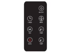 Haba Sunny Tower 1200/2000W Kachel Met Afstandsbediening -Beste Kampeer Winkel Haba Sunny Tower 1200 2000W Kachel afstandbediening