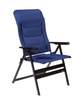 Happy Rhino Stoel Algarve Xl- Blauw 13 Happy Rhino Stoel Algarve Xl- Blauw -Beste Kampeer Winkel Happy Rhino Standenstoel Algarve XL Blauw zijkant