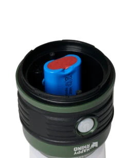 Happy Rhino Lamp Ivalo 1.000 Lm Green/Black -Beste Kampeer Winkel KAMPEERHAKL71726 groen