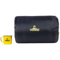 Nomad Slaapzak Brisbane - Dark Denim -Beste Kampeer Winkel Nomad Deken Slaapzak Brisbane Dark Denim pakmaat