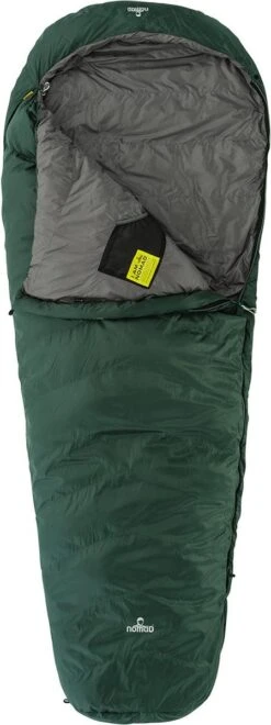 Nomad Mummy Slaapzak Taurus 400 -Beste Kampeer Winkel Nomad slaapzak taurus 400 groen 210 x 80 cm 3