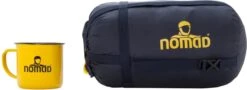 Nomad Mummy Slaapzak Taurus 400 -Beste Kampeer Winkel Nomad slaapzak taurus 400 groen 210 x 80 cm verpakking