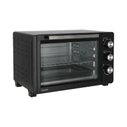 Mestic Oven 30Ltr 1.200 Watt Hete Lucht Mho-130 -Beste Kampeer Winkel OVEN 30LTR 1200 WATT HETE LUCHT MHO 130 rechts schuin