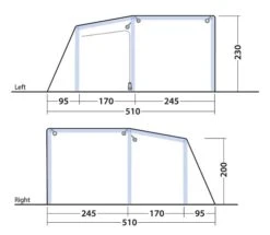 Outwell Tent Virginia 5 Air TC 19 Outwell Tent Virginia 5 Air TC -Beste Kampeer Winkel Outwell Tent Virginia 5 Air TC 10