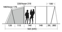 Outwell Tunneltent Denver 6 21 Outwell Tunneltent Denver 6 -Beste Kampeer Winkel Outwell Tunneltent Denver 6 10