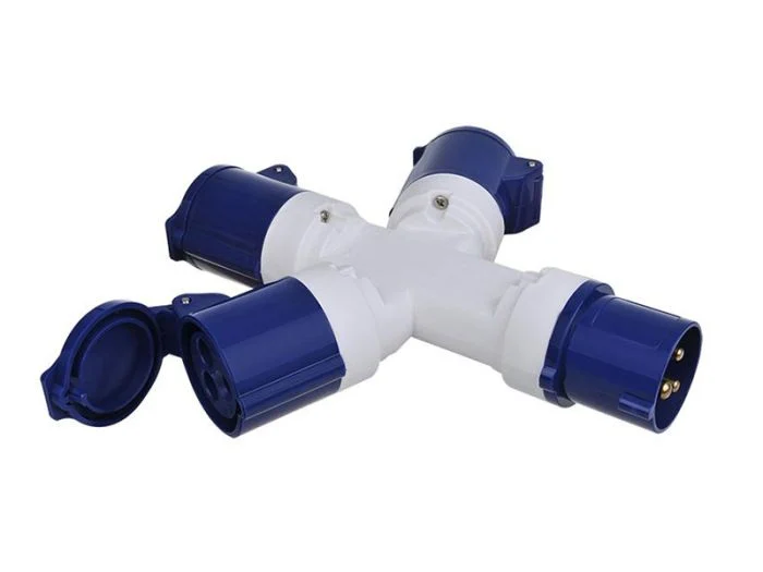 Proplus Cee 3-Weg Splitter 16A 3 Proplus Cee 3-Weg Splitter 16A