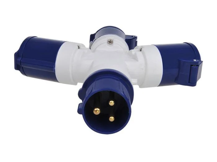 Proplus Cee 3-Weg Splitter 16A 4 Proplus Cee 3-Weg Splitter 16A - Afbeelding 2