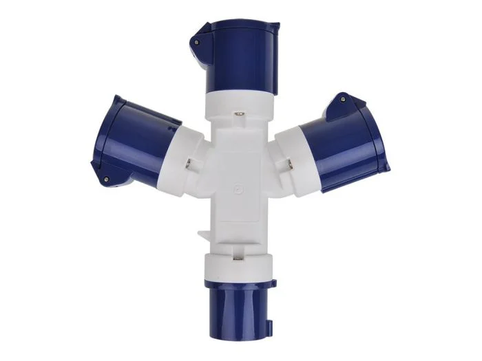 Proplus Cee 3-Weg Splitter 16A 6 Proplus Cee 3-Weg Splitter 16A - Afbeelding 4