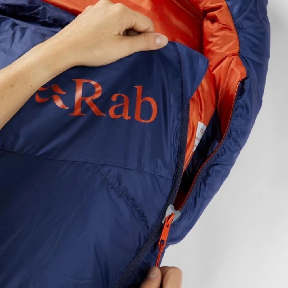 Rab Slaapzak Ascent 700 Ink Left Zip 6 Rab Slaapzak Ascent 700 Ink Left Zip - Afbeelding 5