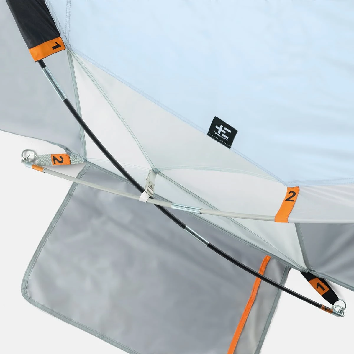 Terra Nation Strandtent Roa Kohu RPET - Sand 4 Terra Nation Strandtent Roa Kohu RPET - Sand - Afbeelding 2