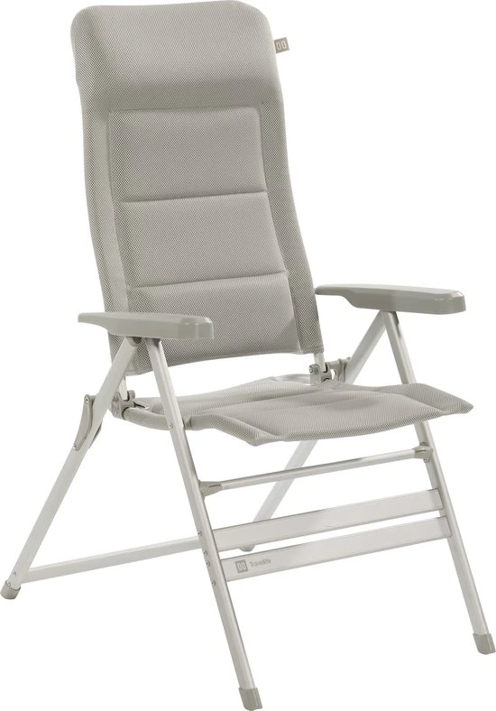 Travellife Barlettstandenstoel Comfort XL Light Grey 3 Travellife Barlettstandenstoel Comfort XL Light Grey