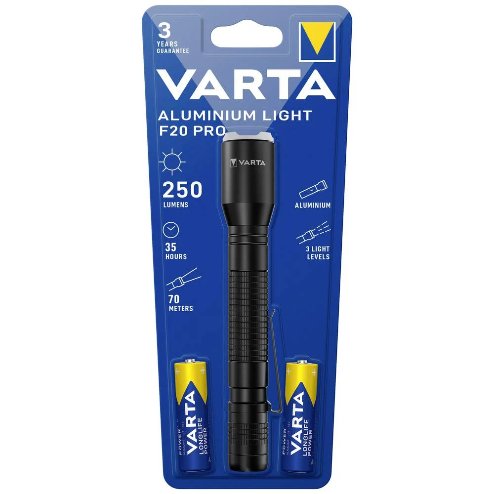 Varta Aluminium Light F20 Pro 2C 4 Varta Aluminium Light F20 Pro 2C - Afbeelding 2