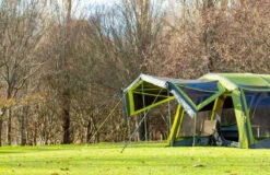 Zempire Evo TM/TS Luifel Set V2 - Charcoal Green 17 Zempire Evo TM/TS Luifel Set V2 - Charcoal Green -Beste Kampeer Winkel Zempire Evo TM TS Awning Wall Voorkant