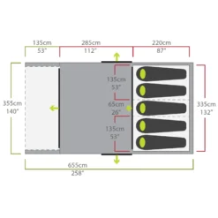 Zempire Tunneltent Evo TL V2 -Beste Kampeer Winkel Zempire Tunneltent Evo TL V2 9