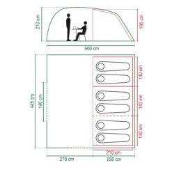 Coleman Tent Vespucci 6 -Beste Kampeer Winkel coleman vespucci 6 3
