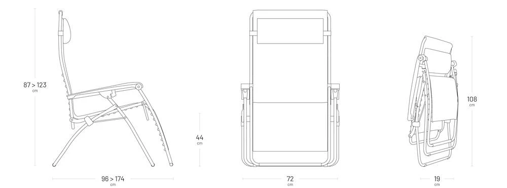 Lafuma Rsxa Clip Xl Batyline Iso - Antraciet 8 Lafuma Rsxa Clip Xl Batyline Iso - Antraciet - Afbeelding 6