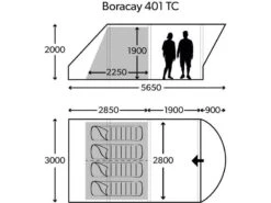 Dometic Tent Boracay FTC 401 TC -Beste Kampeer Winkel dometic boracay ftc401 plattegrond ecommerce 7e39