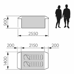 Dometic Pico FTC 2X2 TC 9 Dometic Pico FTC 2X2 TC -Beste Kampeer Winkel dometic pico ftc vloerplan