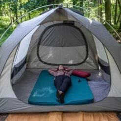 Exped Megamat Duo LW+ Cypress -Beste Kampeer Winkel exped megamat duo lw cypress in tent