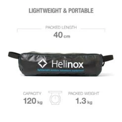 Helinox Swivel Chair - Black -Beste Kampeer Winkel helinox swivel chair lichtgewicht stoel achterkant 5