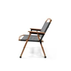 Human Comfort Chair Dolo Canvas - Grey -Beste Kampeer Winkel human comfort dolo canvas campingstoel zijaanzicht