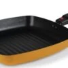 Kampa Square Frying Pan Sunset -Beste Kampeer Winkel kampa dometic square frying pan sunset yellow 1