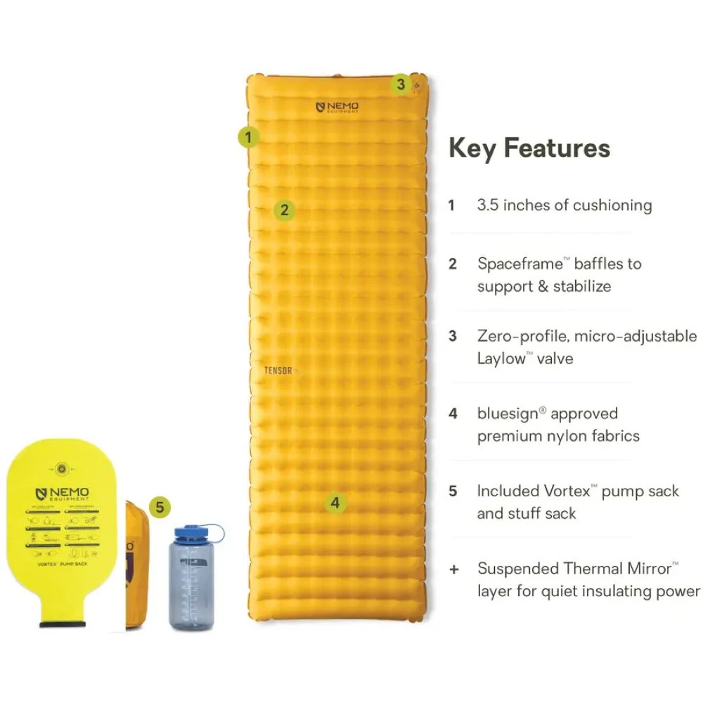 Slaapmat Nemo Tensor Trail Long Wide 6 Slaapmat Nemo Tensor Trail Long Wide - Afbeelding 4