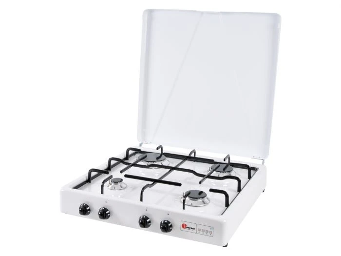 Parker Kooktoestel 4 Pits Komfoor Met Deksel Gp Beveiligd 3 Parker Kooktoestel 4 Pits Komfoor Met Deksel Gp Beveiligd