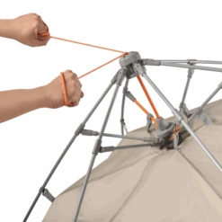 Terra Nation Strandtent Hare Kohu Plus RPET - Sand -Beste Kampeer Winkel rekakohuplus rpet 4 brown 415x415