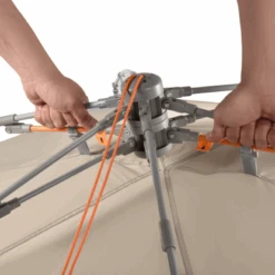 Terra Nation Strandtent Hare Kohu Plus RPET - Sand -Beste Kampeer Winkel rekakohuplus rpet 5 brown 415x415